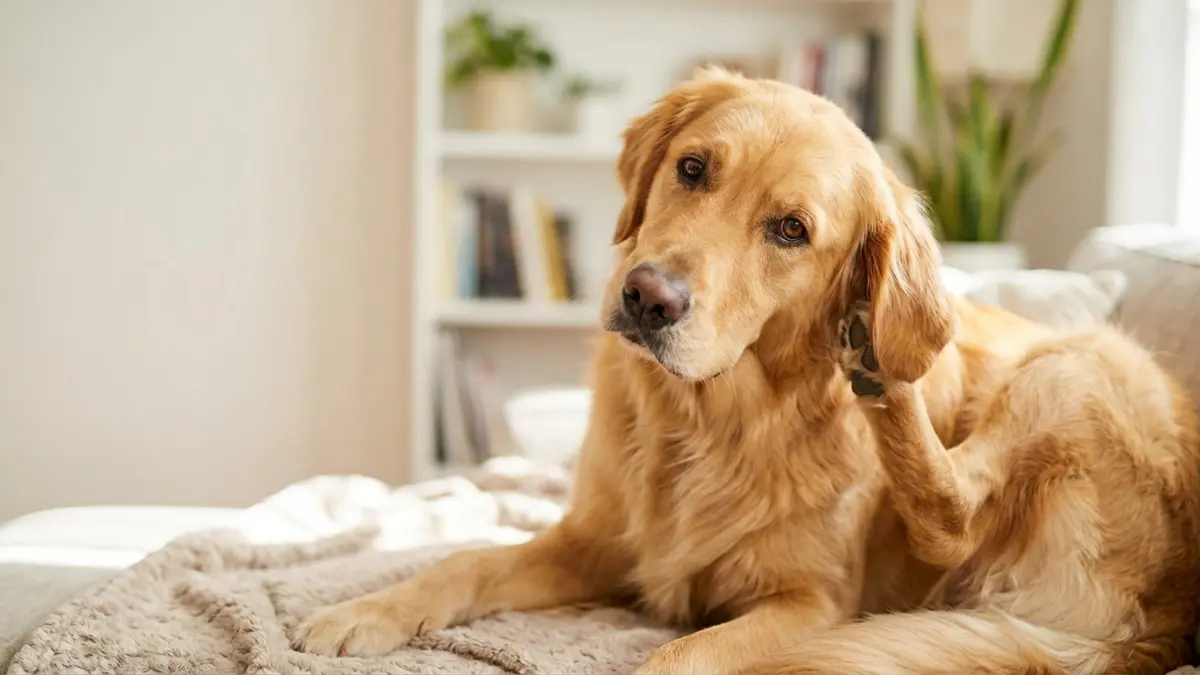 犬の外耳炎をテーマにした魅力的なペットの写真
