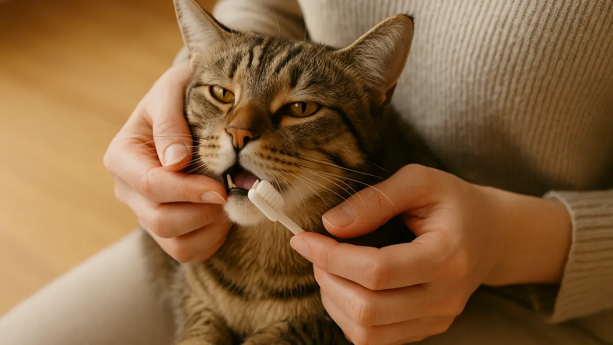 猫の歯磨き・口腔ケアのやり方ガイド