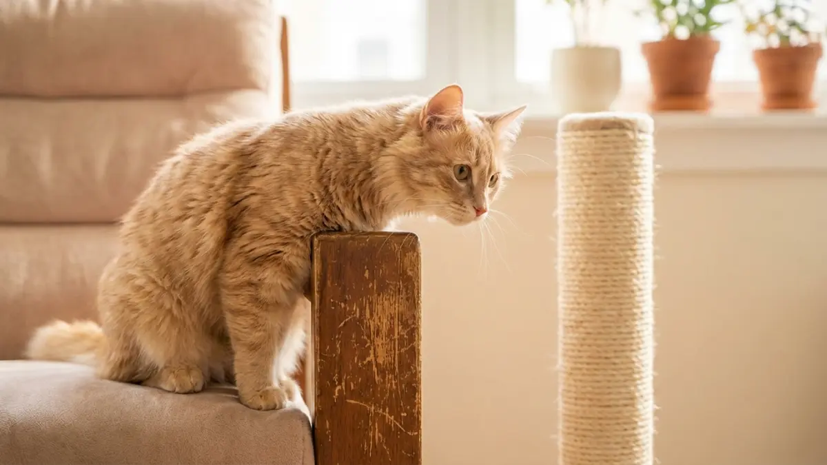 猫の爪とぎ対策ガイド【家具を守る方法】