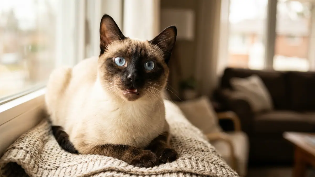 シャム猫の飼い方完全ガイド｜性格・寿命・かかりやすい病気を解説