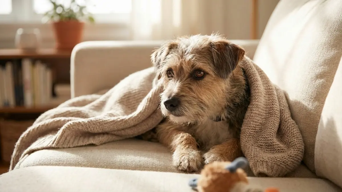 リラックするする犬