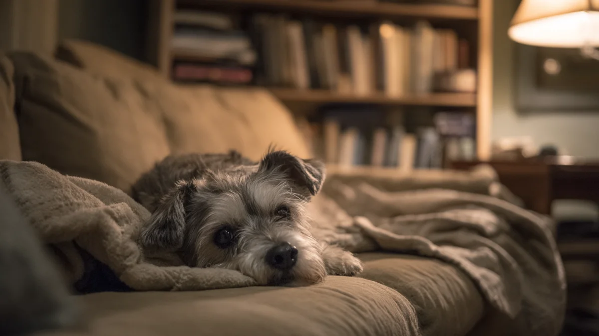 犬の咳が止まらない｜夜中・朝に多いのはなぜ？原因と受診目安