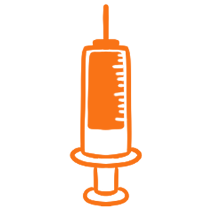 注射器のイラスト