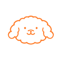 ペット同伴可レストランのイラスト
